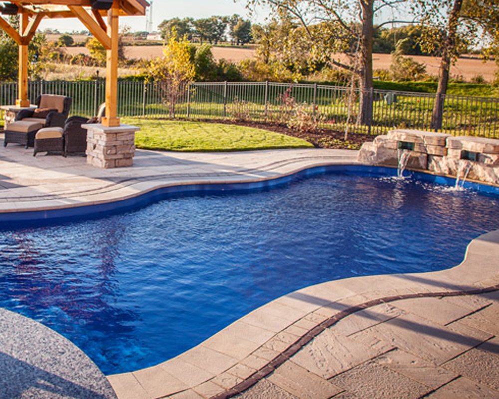 inground Coral Sea fiberglass pools for homes Ozark AL